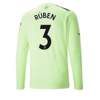 Manchester City Ruben Dias #3 Tredjetrøje 2022-23 Langærmet